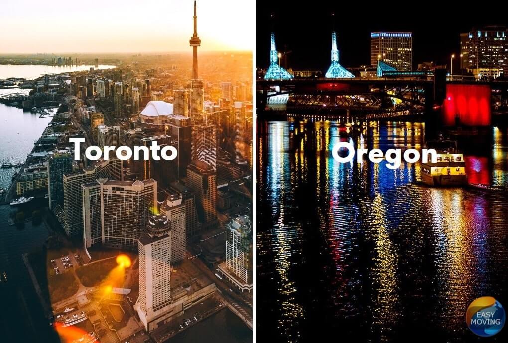 Oregon to Toronto movers