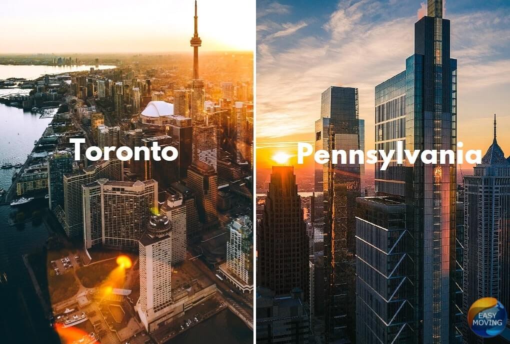 Toronto to Pennsylvania movers